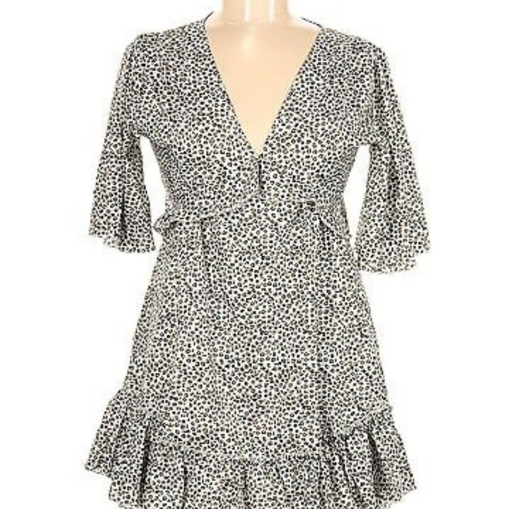 ROSEDRESS Women's Leopard Print Dress NWOT